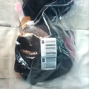 2 Victoria secret bras 1 bra is black 36DD with a pink lining, the other is pink